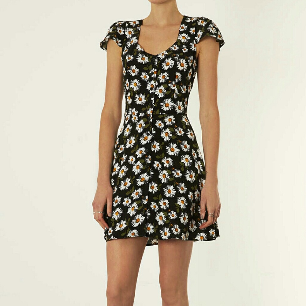 Topshop Daisy Tea Dress